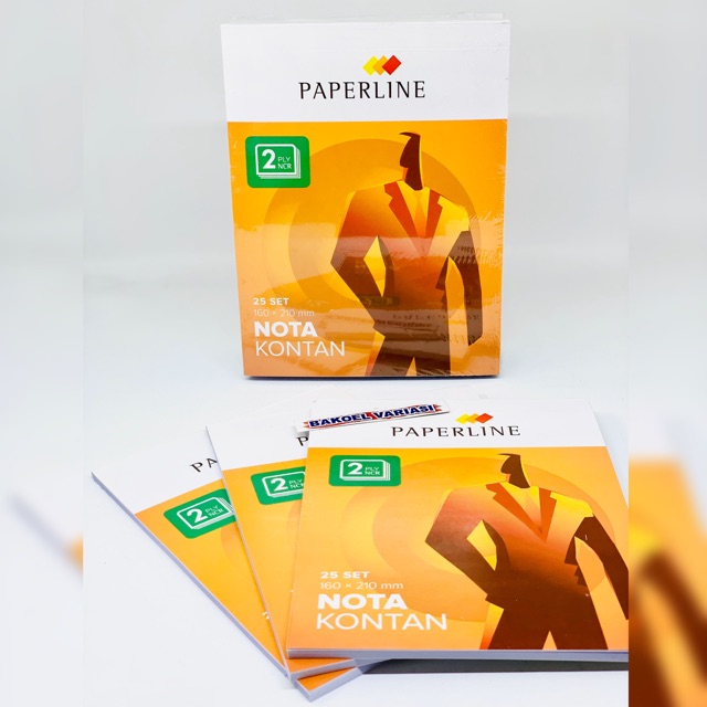 2ply NCR Paperline Big Kontan Notes (10Book Folds) | Shopee Singapore