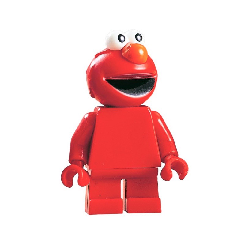 Lego Ideas Sesame Street Elmo Minifigure | Shopee Singapore