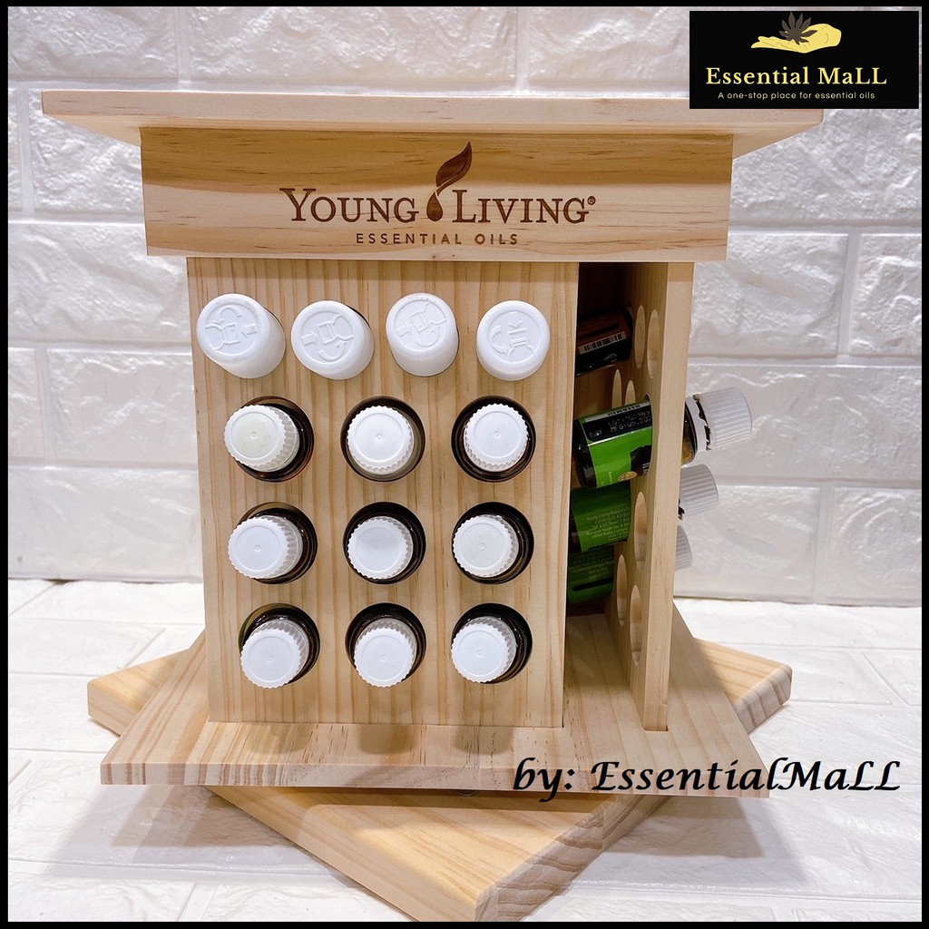 YL Essential Oil - 360 Rotating Tower Essential Oil Rack / Display Rack ...