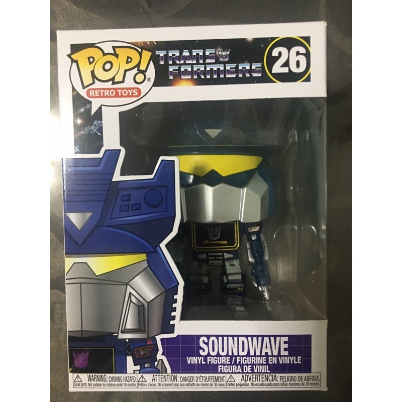 Transformers- Soundwave (Funko Pop) | Shopee Singapore