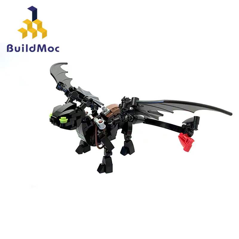 Compatible with BuildMoc Toothless To Train Your Dragon Master ...