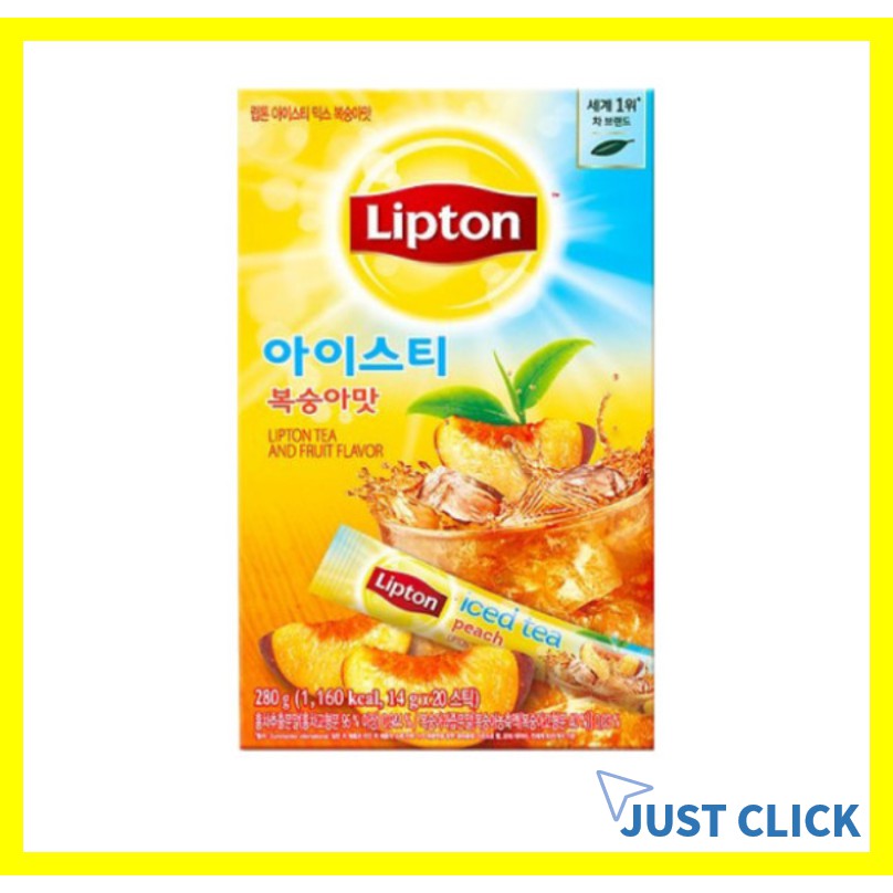 Lipton Ice Tea Peach 80T / Korean drink / Liption / Instant tea