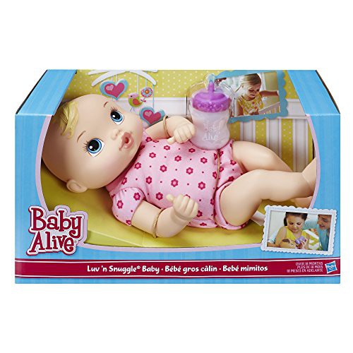 Baby Alive Luv N Snuggle Baby Wht Shopee Singapore