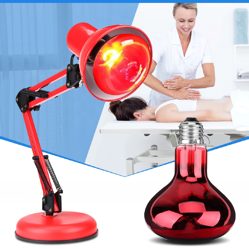 Floor Stand Massage TDP Infrared Therapy Heat Lamp 100W 220V Health