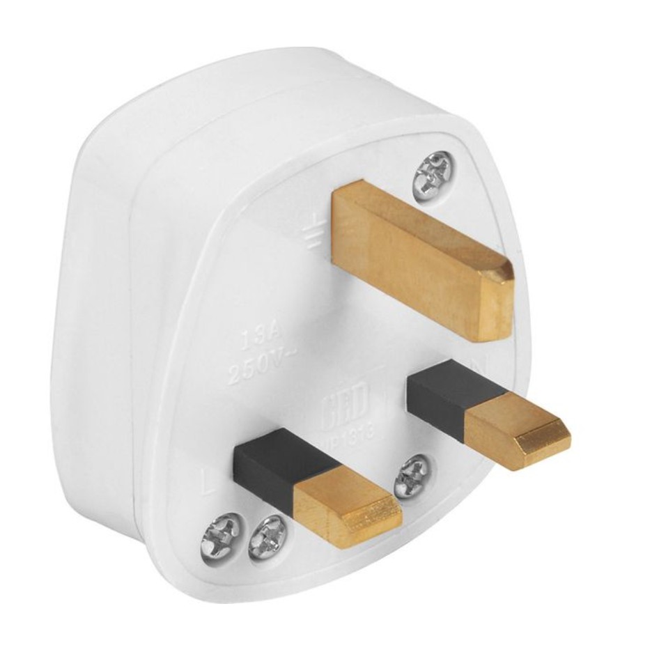 BRITZ Safety Mark 13A / 15A Plug Top (Black & White) | Shopee Singapore