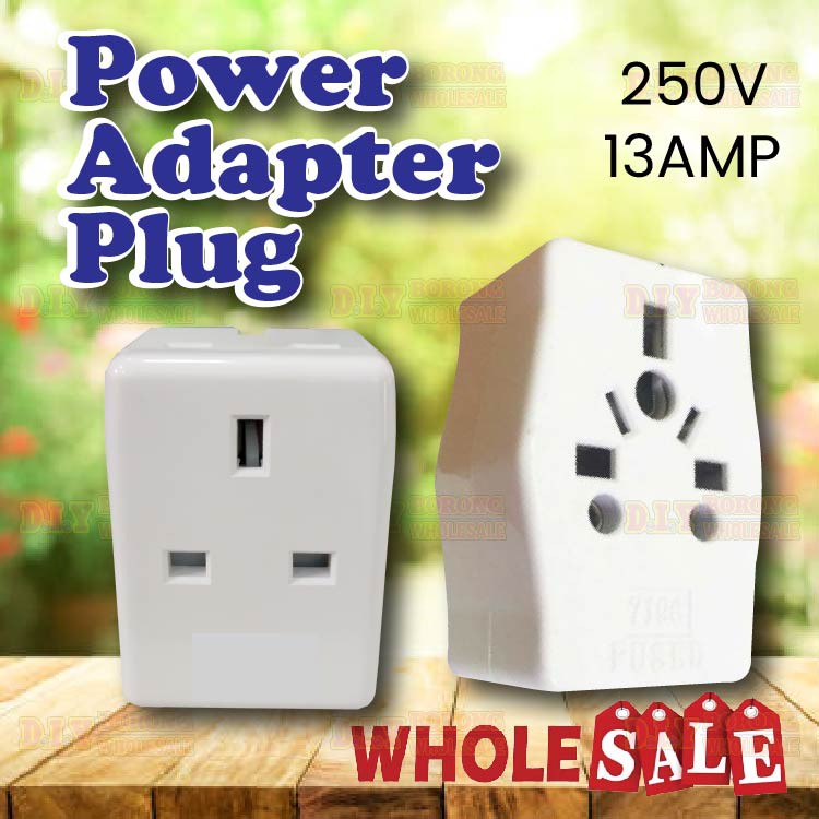 Socket 3 Pin Plug Adapter And Universal Multi Adapter/Soket 3 Pin ...