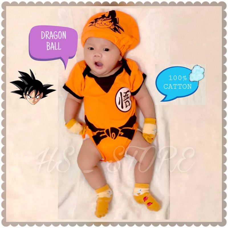 Dragonball GOKU BABY BABY Clothes BABY Clothes BABY Jumpers BABY Costumes Shopee Singapore