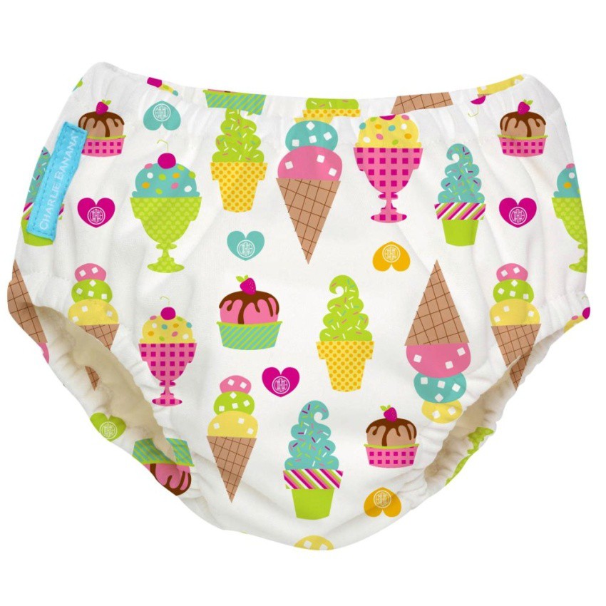 Charlie Banana 2in1 Swim Diaper & Training Pants Soccer S