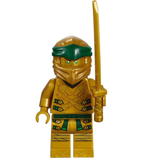 Original Lego Ninjago - Lloyd (Golden Ninja) Legacy 70666 Minifigure ...