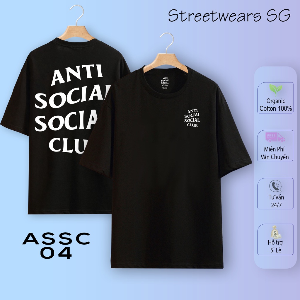 anti social social club t shirt original