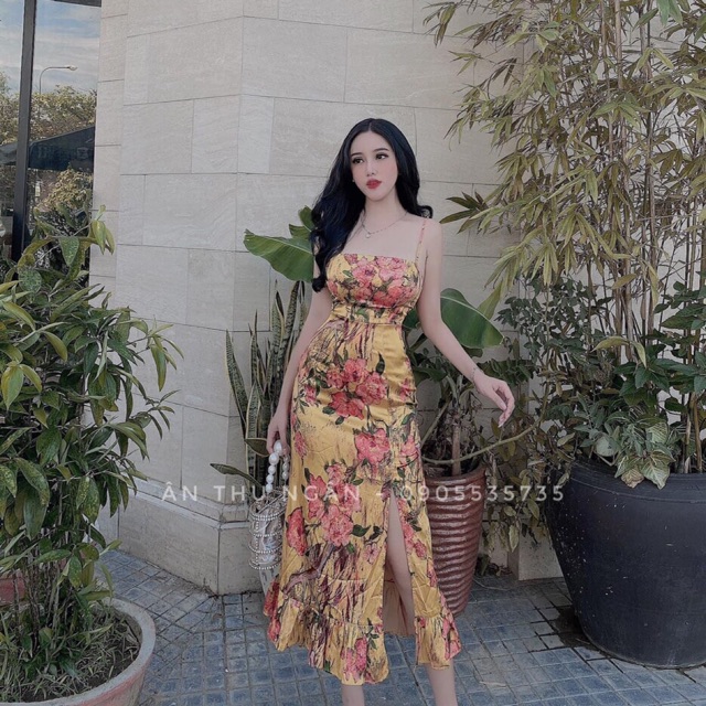 Elchic Thigh High Slit Bodycon Dress main image 1
