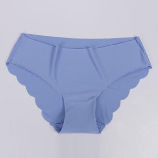 Ice Silk Seamless Underwear Women Panties Mid Waist Briefs Personal Soft  Comfortable Solid Color Breathable Ultra Thin M-XL