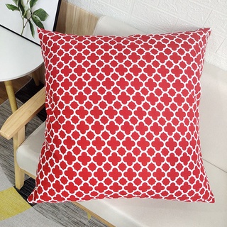 Throw Pillow Cover Canvas Printing Circle Sofa Cushion Cover Living Room  Pillowcase Large Backrest Hugging Pillow Cover