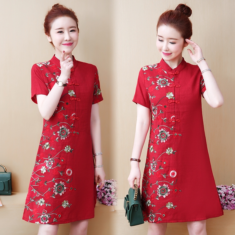 Women Cheongsam Dress 新年旗袍 Chinese New year Clothes Cny clothes qipao ...