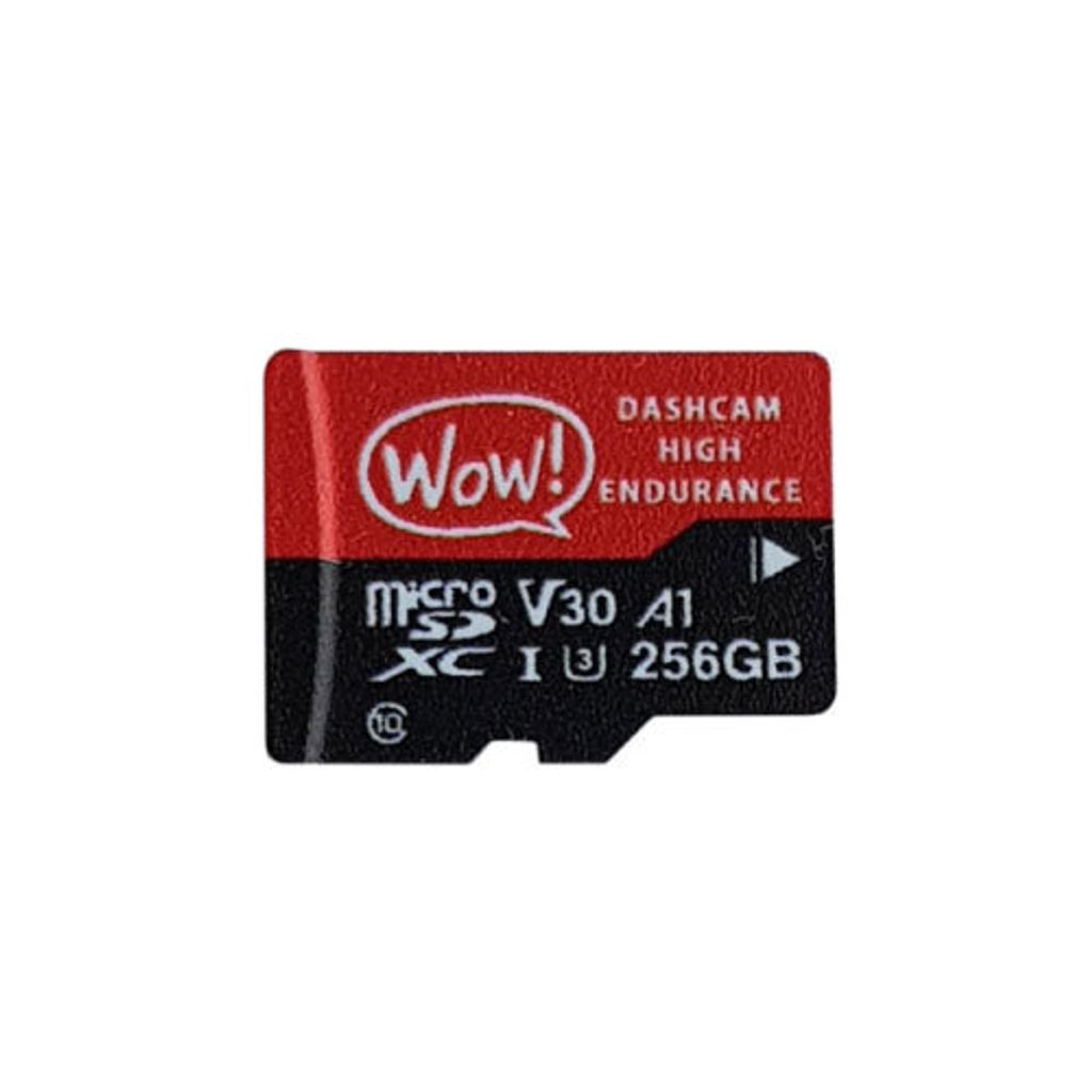 BlackVue Wow Gadgets Memory MicroSD Card for Car Dashcam 64GB, 128GB