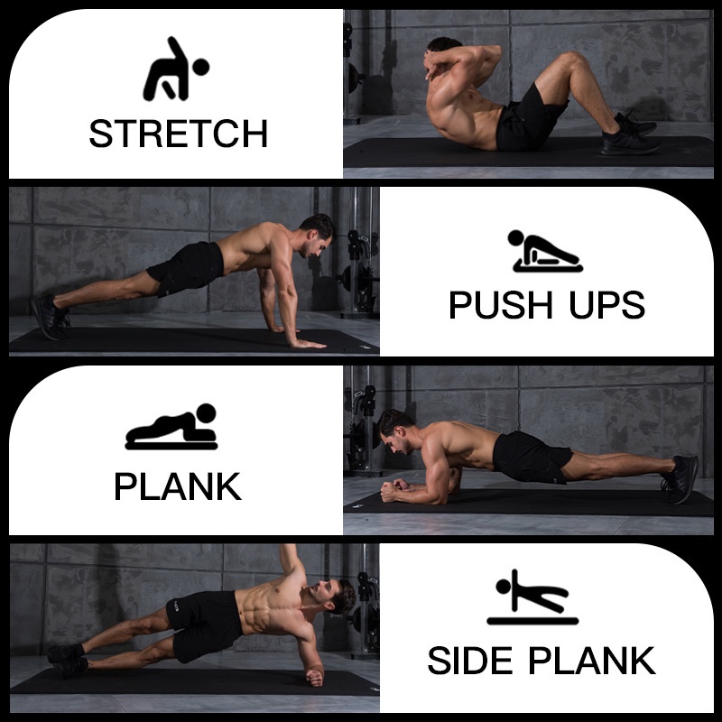 Hoptech Yoga Mat NBR Anti Slip Tebal Premium - Gambar 4