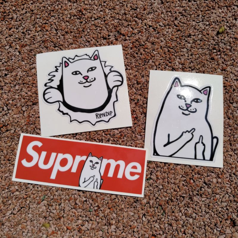 Ripndip supreme sticker top