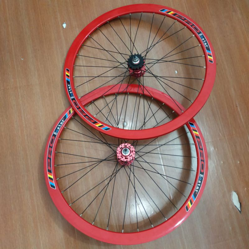 Fixie Bike Rims Rims 32 hole Hub bearing Price For A Pair (Front & Rear ...