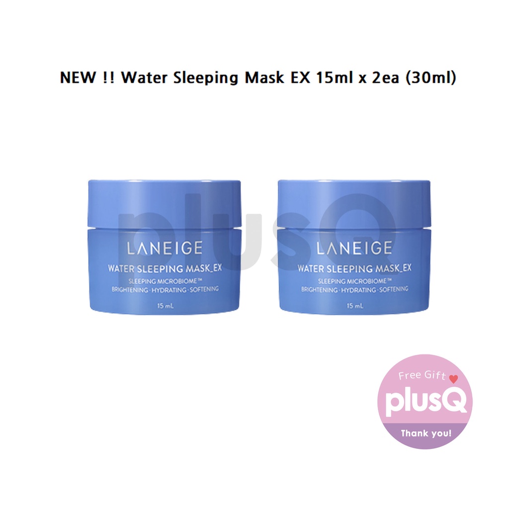 [LANEIGE] NEW !!! Water Sleeping Mask EX 15ml x 2ea (30ml) Shopee