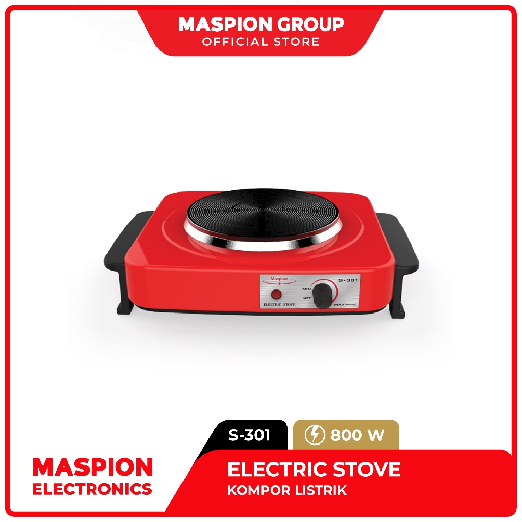 Maspion Electric Stove Kompor Listrik 1 Tungku S-301 - Gambar 2