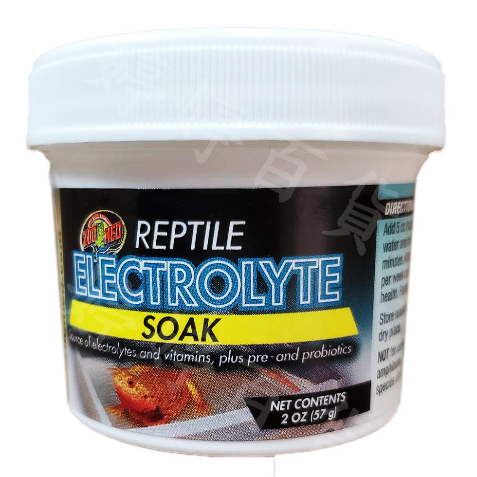 ZM American ZOOMED Reptile Electrolyte Soaking (Powder) [57g] Chow ...