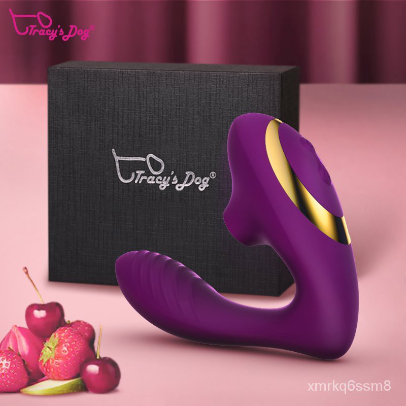 Tracy's Dog Clit Sucking Vibrator G Spot Clit Dildo Vibrators Clitoris  Stimulator With 10 Speeds Sex