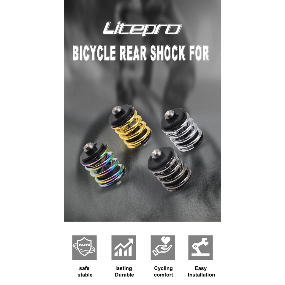 Brompton 3Sixty Titanium Shock absorber Suspension Block for Brompton ...