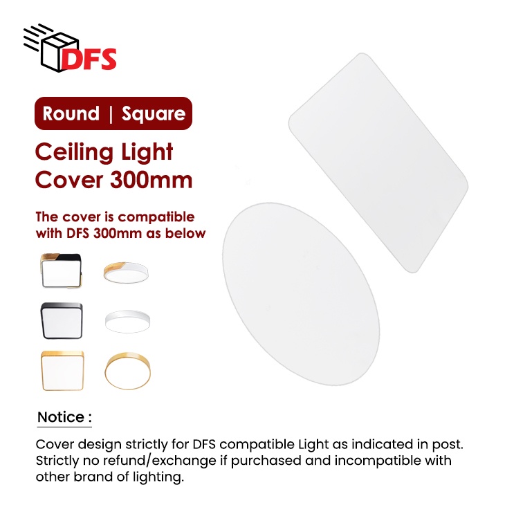 DFS Ceiling Light Cover. Replacement for DFS Ceiling Light Casing ONLY