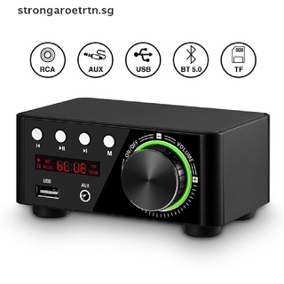 600W Bluetooth 5.0 Audio Amplifier Board D300 Dual Microphone Subwoofer  Amplifier Module DC12V 24V 1CH HIFI Stereo Power AMP - AliExpress