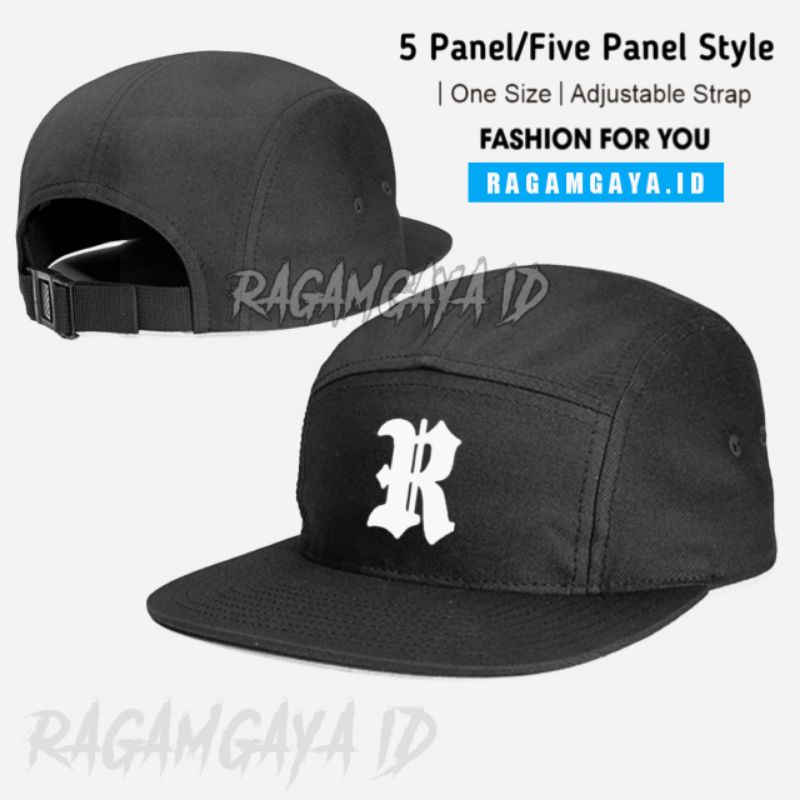 RUMBLE 5 PANEL HAT | SNAPBACK FIVE PANEL | Men's hat | DISTRO Hat ...