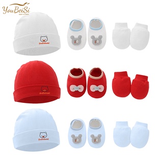 Baby Monsta Mitten , Booties & Hat Set For Newborn Baby Girl Baby Wear &  Accessories Johor Bahru (JB), Malaysia Baby Clothing, Baby Accessories