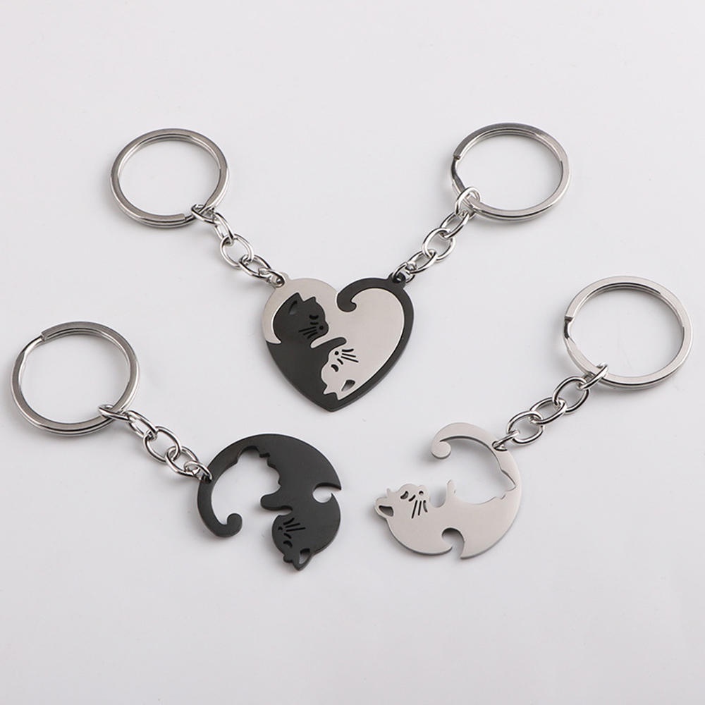 Cute relationship sale keychains