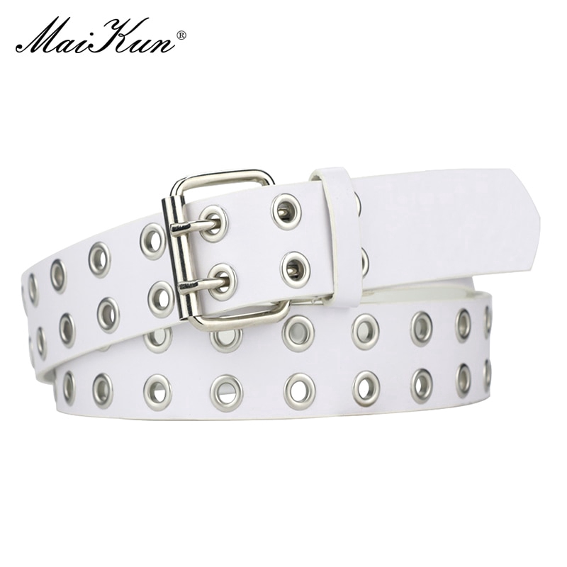 PXG SIGNATURE LOGO BELT WOMEN ホワイト S/M