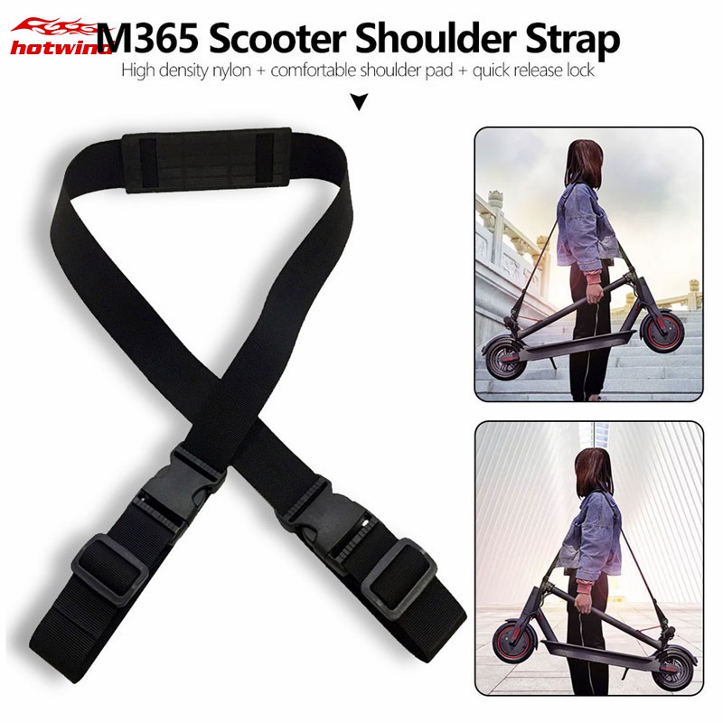 HW Adjustable Carrying Shoulder Strap Electric Scooter Foldable