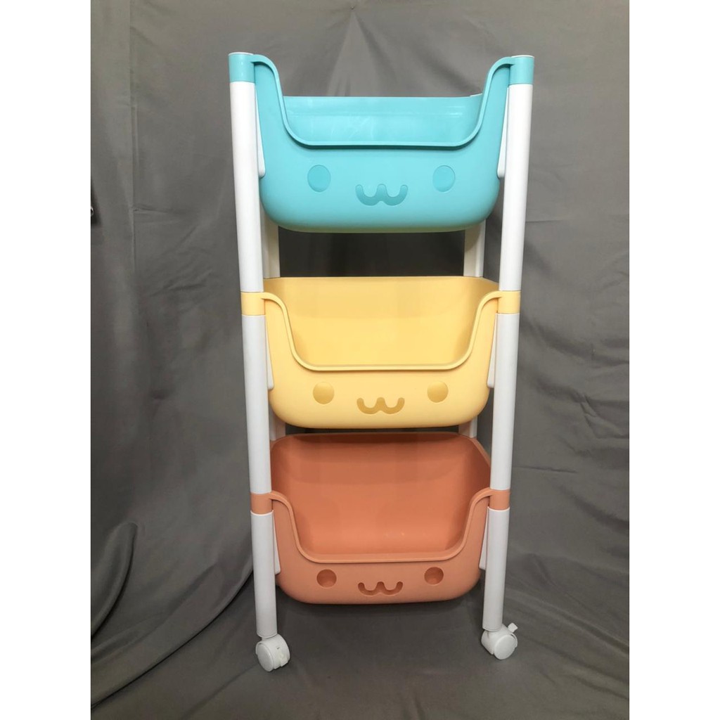 Children's Toy Storage Rack / Children's Toy Rack / 3-Tier ...