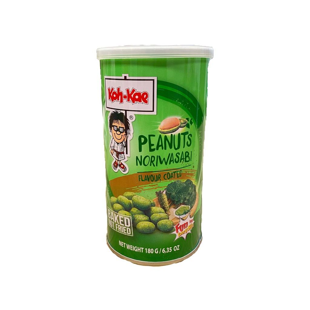 Koh-Kae Peanuts Nori Wasabi Flavor 180g (Exp:12/01/2024) | Shopee Singapore