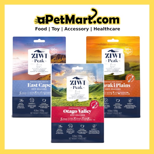 Ziwi Peak Provenance AirDried Cat Food (3 Flavors) 128g Shopee