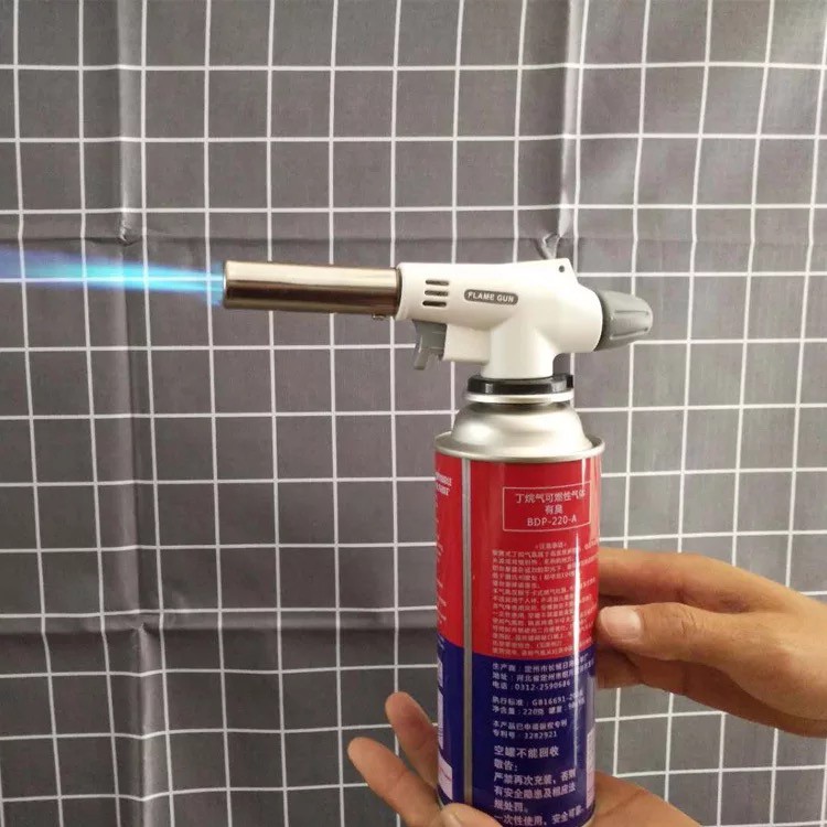 Original High Quality Butane Gas Torch Flame Gun Auto Ignition Blow Jet Burner Lighter Welding