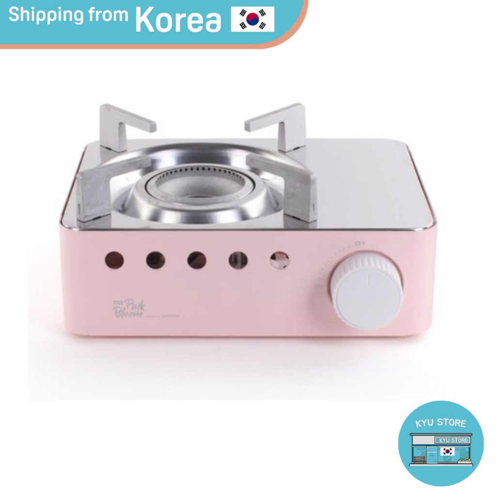 SUNTOUCH Korea] Blooming Pink Mini Gas Stove | Gas Stove Burner | Double  Safety Outdoor Camping Picnic Kitchen | Shopee Singapore