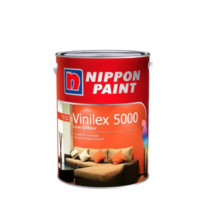 Nippon Paint Vinilex 5000 Base 1 Whispering White NP OW 1001P