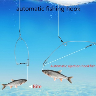 50pcs SNELLED HOOKS double Fishhook with 75cm nylon Fishing Line Barbed Fishing  Hooks 4# Lake Sea Fishing bait Tackle