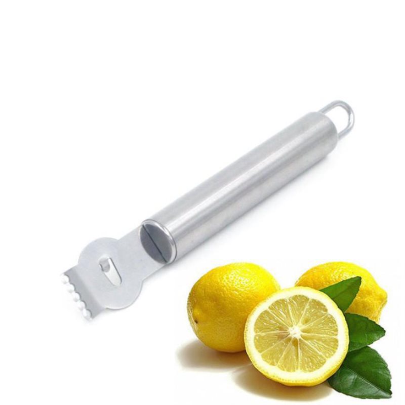 1pc Lemon Zester Grater Stainless Steel Peeler Kitchen Stuff