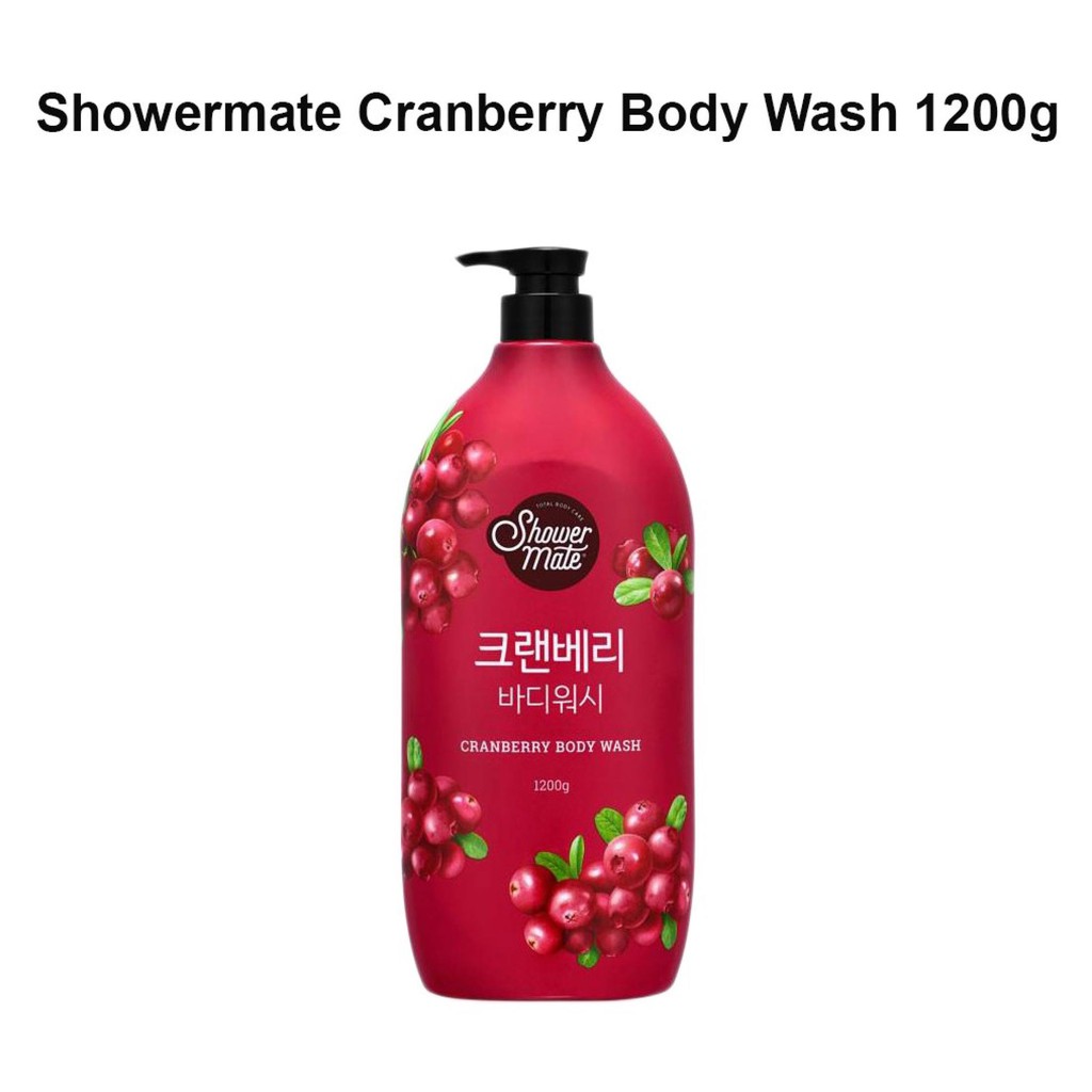 Shower Mate Cranberry Body Wash 1200Gm Shopee Singapore