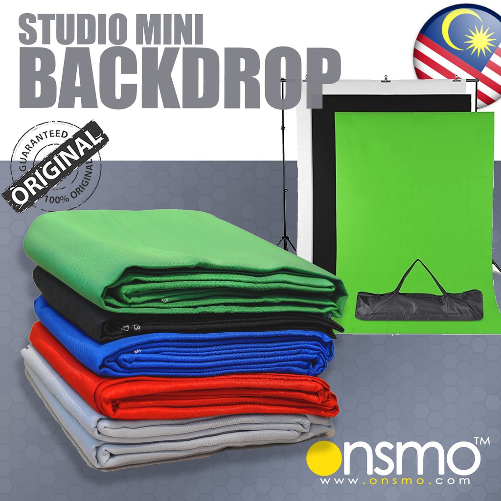 Onsmo Chroma Green Screen Muslin Backdrop 2m x 3m, 2m x 2m for ...