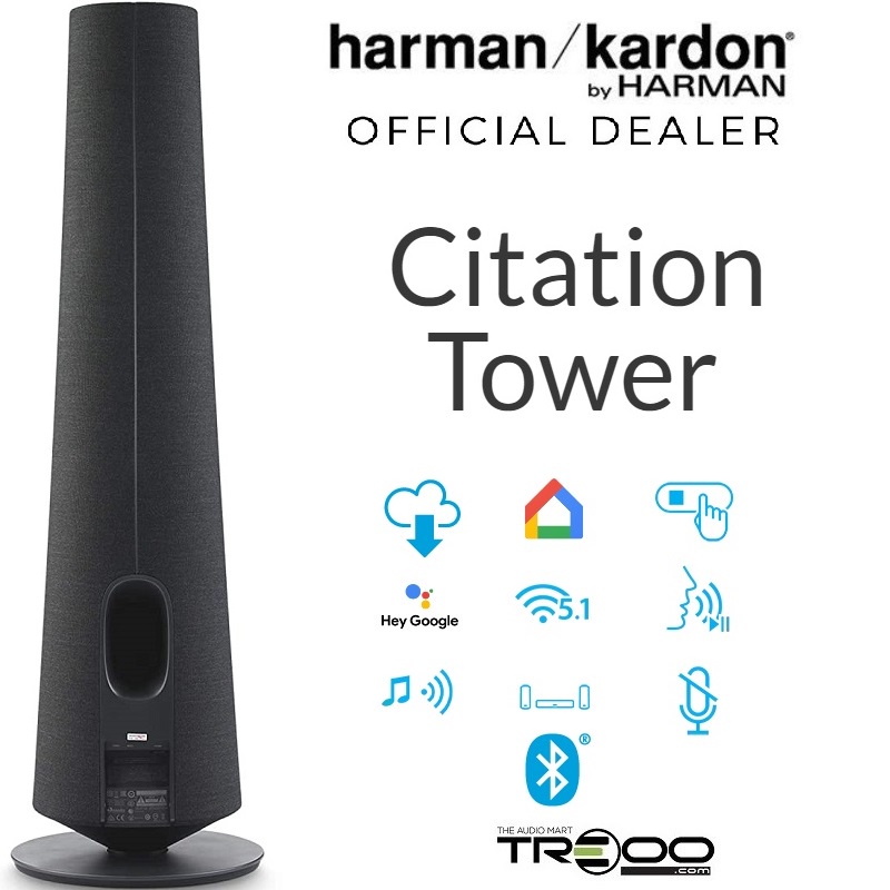 Wifi store tower speakers