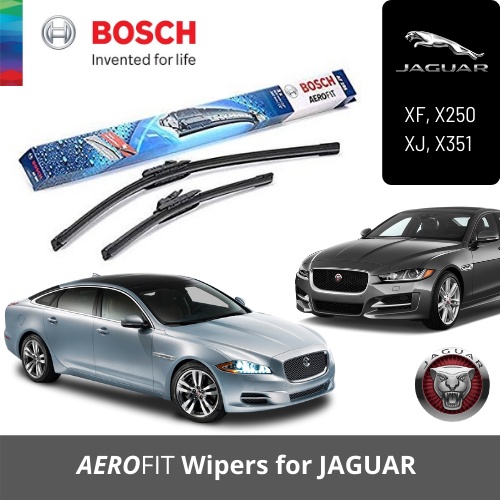 Bosch AEROFIT Wiper Jaguar XF XJ X250 X351 (Set of 2 wipers) Shopee Singapore