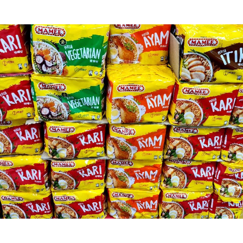 Mamee Maggi Kari Curry Noodle Perisa Maggi Mee Sup Soup (75g) | Shopee ...