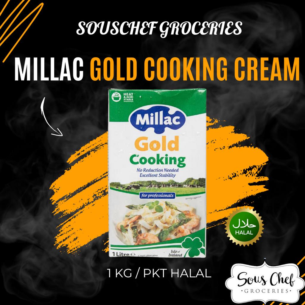 MILLAC GOLD COOKING CREAM 1KG/ WHIPPING CREAM HALAL Shopee Singapore