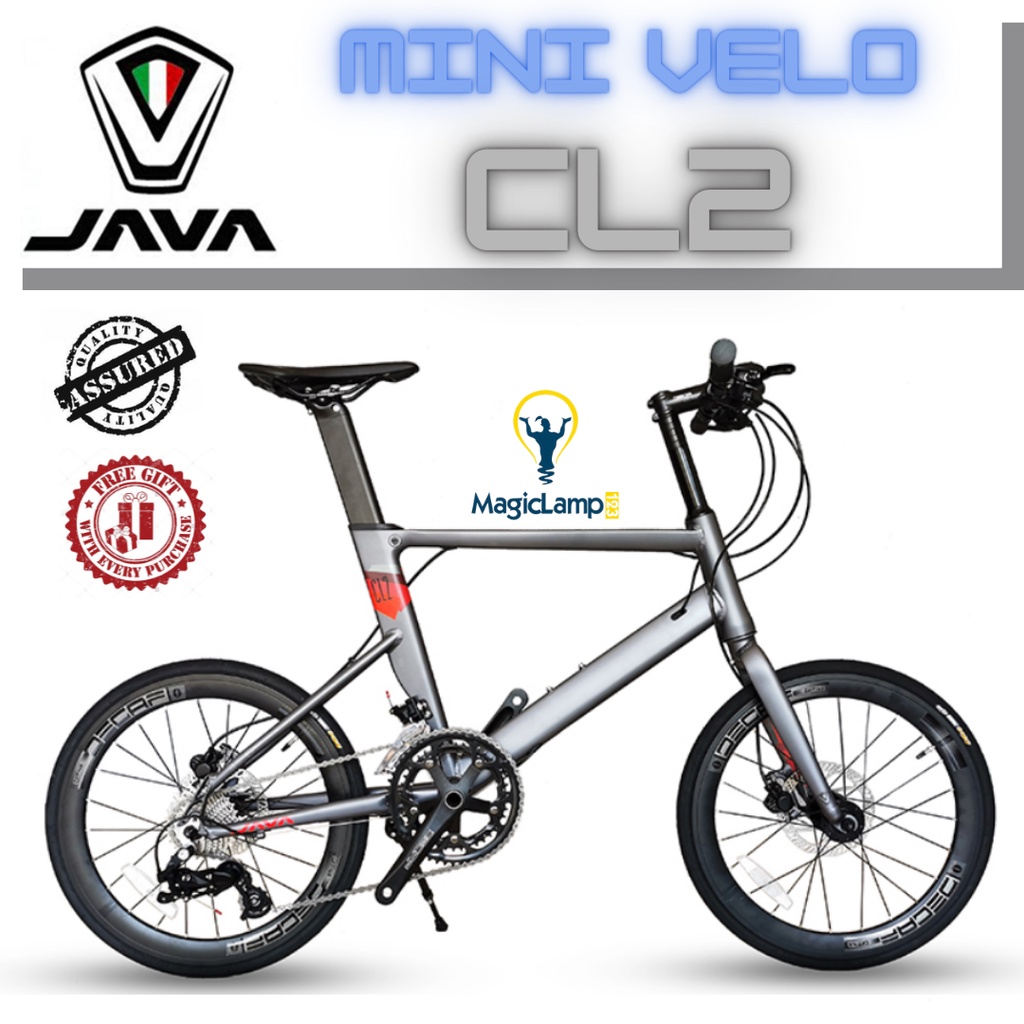 SG Ready Stock 2021 Java CL2 Mini Velo Aluminium 18 Speed Hydraulic Brake 451 Rim Magiclamp 123 Shopee Singapore