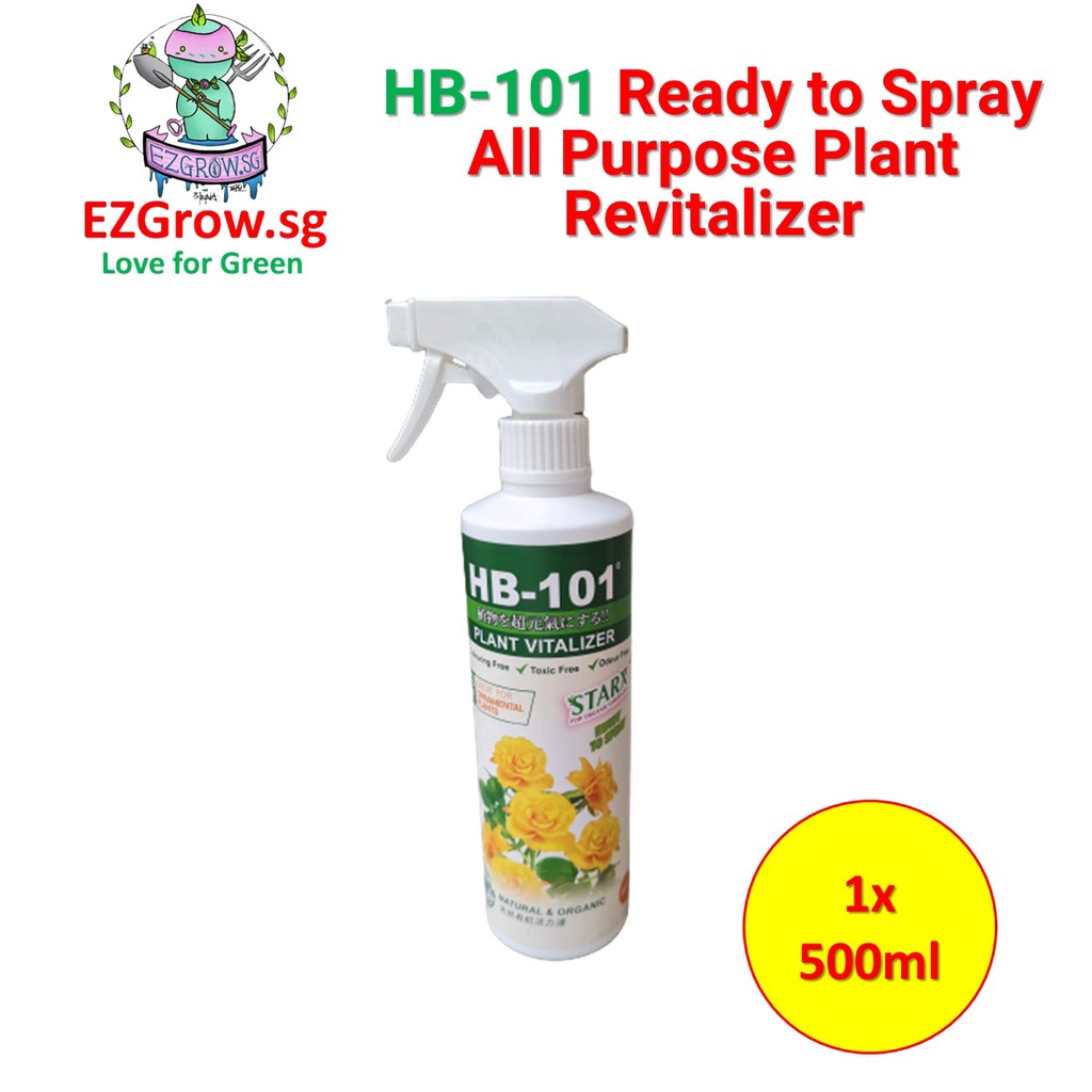 HB101 Plant Vitalizer RTS (500ml & 1L) for All Plants Great for Ornamentals 100 Natural
